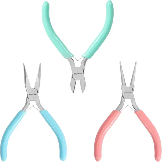 Jewelry Pliers Set, 3 Pack Jewelry Making Tool Kit {1}