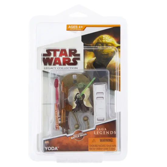 Protech STAR5 Star Case Storage / Display for Smaller 2009-2014 Star Wars Legacy and The Clone Wars Carded Figure, 5.5" W x 8.5" H x 2" D {6}