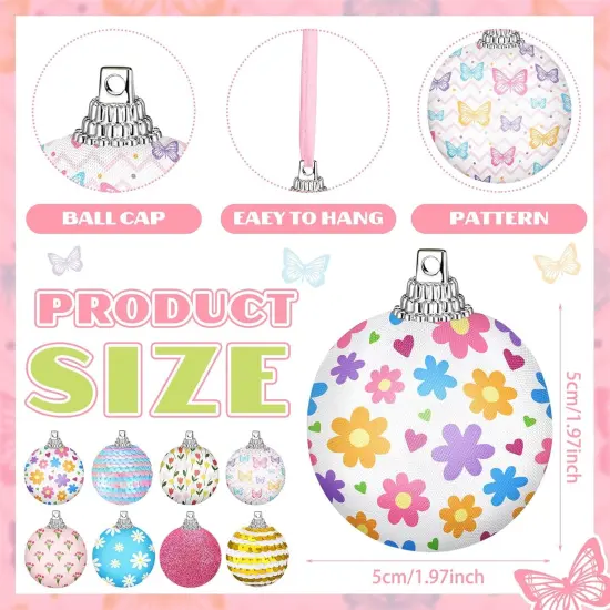 16 Pcs Spring Ornaments for Tree {4}