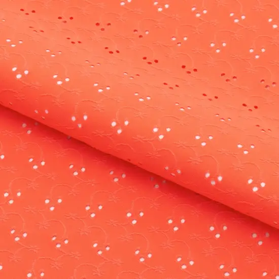 1 Yard Eyelet Jacquard Stretch Fabric 4-Way Floral Polyester Spandex for Dance & Swimwear 53&Prime; Width Nemo {1}