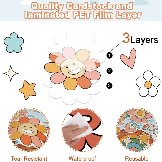 Boho Rainbow Classroom Bulletin Board {2}