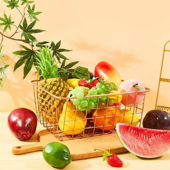 20 PCS Faux Fake Fruit Decorations {5}