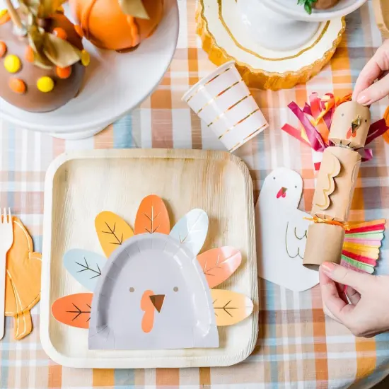 THANKSGIVING TURKEY TABLE CRACKERS {4}