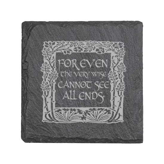 Coaster - Slate - Fantasy Quotes - SET OF 6 {1}