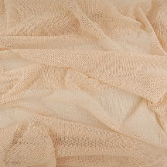 1 Yard Poly Span Mesh Solid Fabric, 58/60&Prime; Wide Polyester Spandex Blend INDIGO {3}