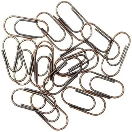 Advantus Metal Mini Paper Clips {4}