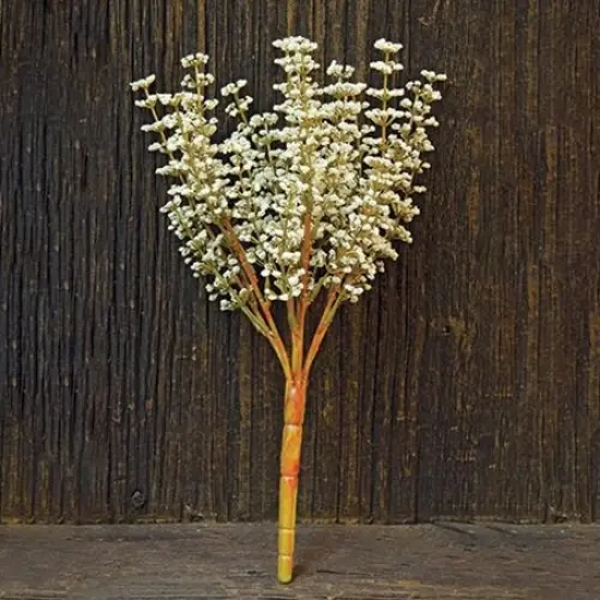 10.5" Cream Decorative Astible Bush Perfect for Both Indoor and Outdoor Setting {3}