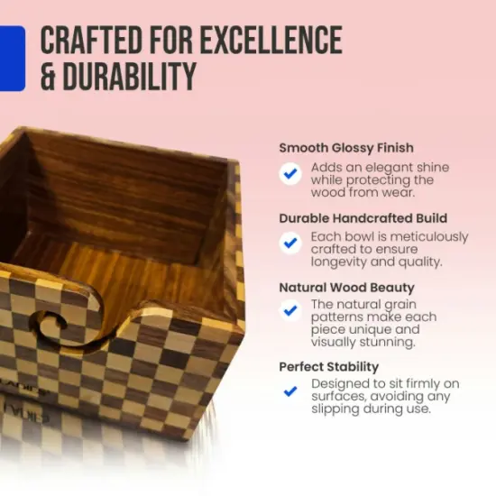 My Two Ladies | Artisan Yarn Bowl | Square {3}