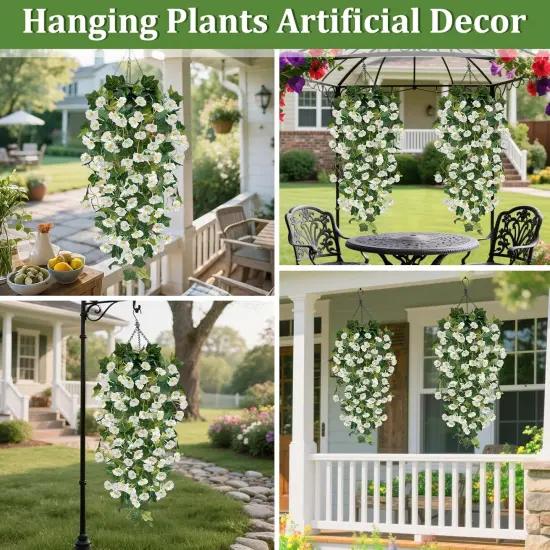 2PCS Artificial Morning Glory Vine {5}