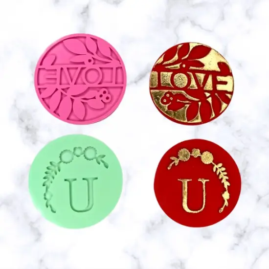 2 Piece Love U - Embosser & Outbosser {1}