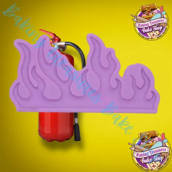 Flame FireSiliconeMold {2}