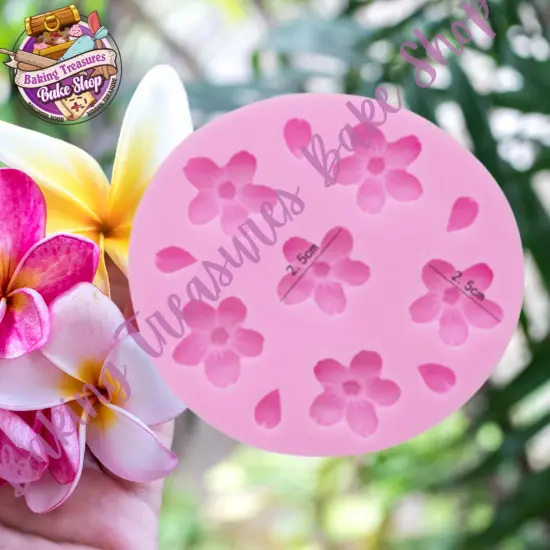 TROPICAL FLOWER WITH LEAF {2}