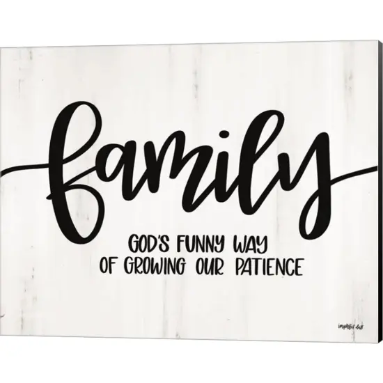 Family by Imperfect Dust 20" x 16" Canvas Wall Art {1}