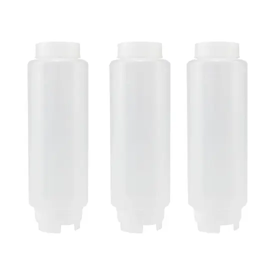 Creative Mark Cylo FIFO Squeeze Bottle -Empty - 20 oz.Inverted Squeeze Bottle with Air-Tight Non-Drip Silicone Valve; Acrylic Paint, Sauce & Condiment Bottles for Painters and Food Industry {1}