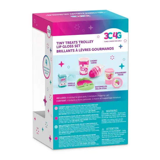 3C4G: Tiny Treats Trolley Lip Gloss Set, 4 Pieces {4}