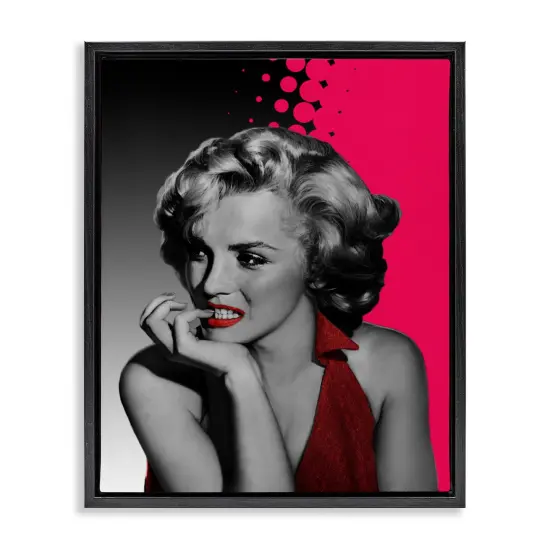 Stupell Industries The Thinker in Red Floating Frame By Jadei Graphics {7}