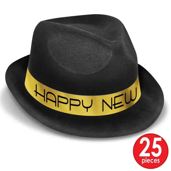 Beistle Gold Glow New Year's Eve Party Kit for 50 People {2}