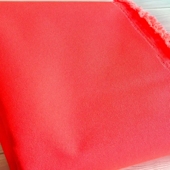 Neon Coral Waterproof Canvas {1}