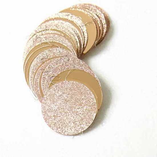 Party Decorations Glitter Dot Garland Circle {4}