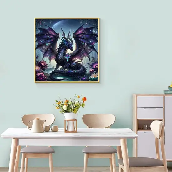 5D Dragon Diamond Painting Kit - 14x14 inch (B13146) {3}
