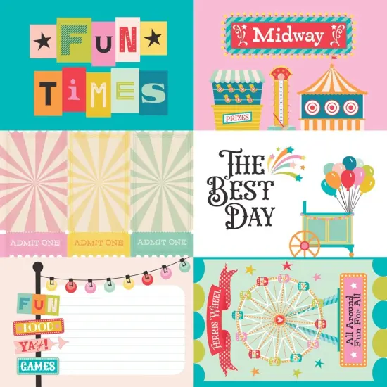 Fun Times Double-Sided Cardstock 12"X12" {3}