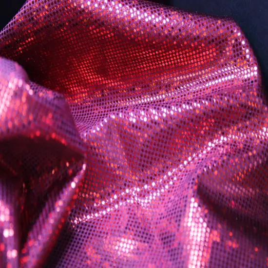 1 Yard Shattered Glass Spandex Fabric for Costumes Dancewear Leggings Activewear Projects (58"/60" )Inches Wide Red {1}