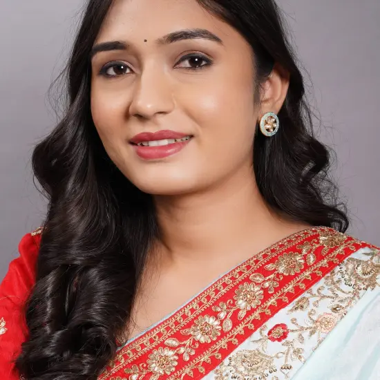 Indian Kundan Stud Earrings for Women - Kundan & Pearl Tassel Round Earrings, Small Tops Earring, Golden Tone Bollywood Style Dangle Earrings, Chandelier Jhumki Jewelry, Bridal Earrings, Gift for Her Pink {2}