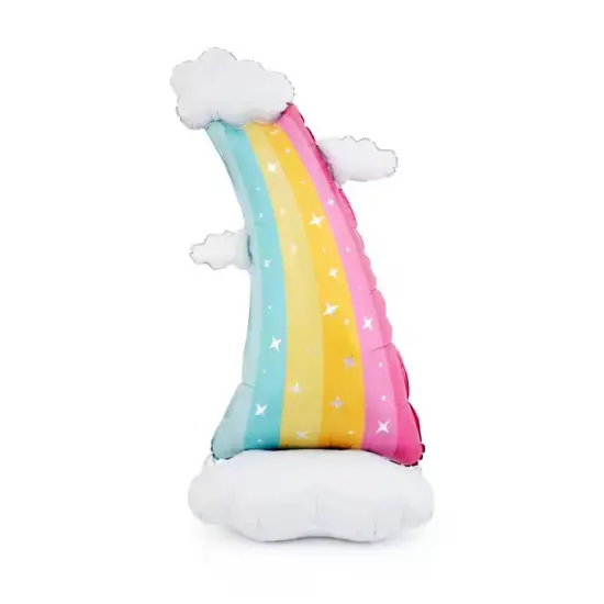 Rainbow Standing Foil Balloon Decoration F07M1-9 {1}