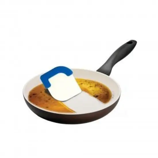 Handy Housewares Durable 3" Nylon Plastic Pan Scraper Tool with Anti-Slip Handle - Random Color {2}