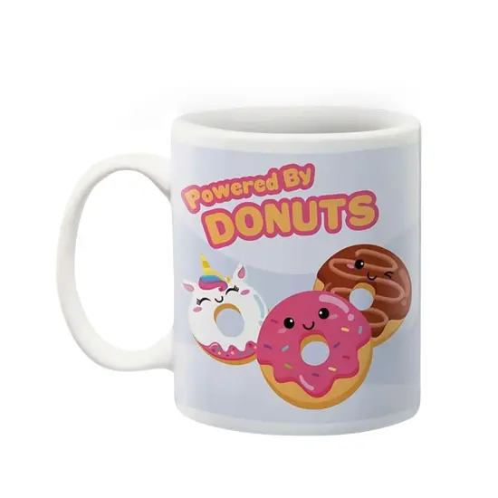 Kawaii Foods Powered by Donuts 11 Ounce Ceramic Mug {3}