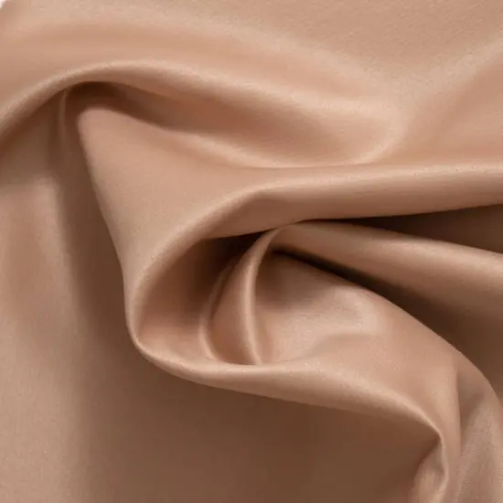 Latte Sateen - BeigeTaupe PlainSolid Upholstery Fabric 109 Inches" {2}
