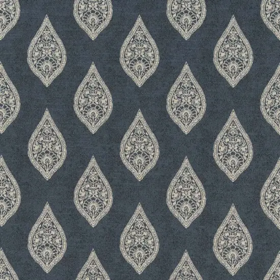 Upholstery Fabric - Blue Abstract & Geometric,Damask Upholstery Fabric 54 Inches" {1}