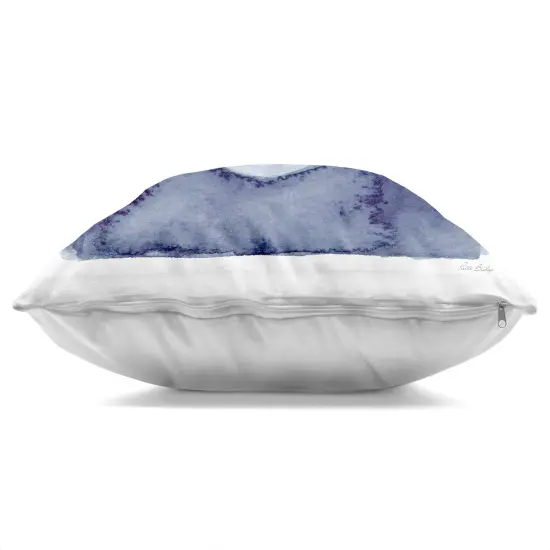 Stupell Industries Sand Dollar over Indigo Indoor Pillow, 18 x 7 x 18 {3}