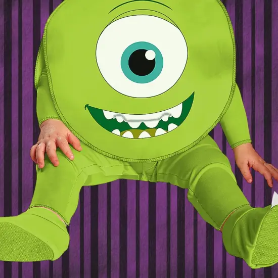 Baby Mike Wazowski Costume from Monsters University with Cap {3}