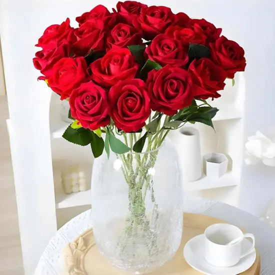 Realistic Long Stem Fake Flowers in Bulk for Flower Arrangement Wedding Centerpiece Home Party Decor {4}