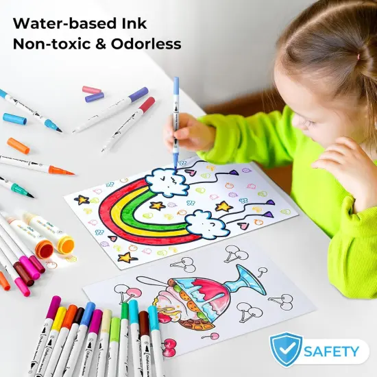 60 Colors - Coloring Markers {3}