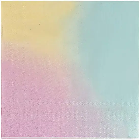 150-Pack Rainbow Cocktail Napkins, 2-Ply Paper, 6.5 x 6.5 In&mdash;Bright Party Napkins for Birthdays, Rainbow-Themed Celebrations, and Events Multicolor {1}