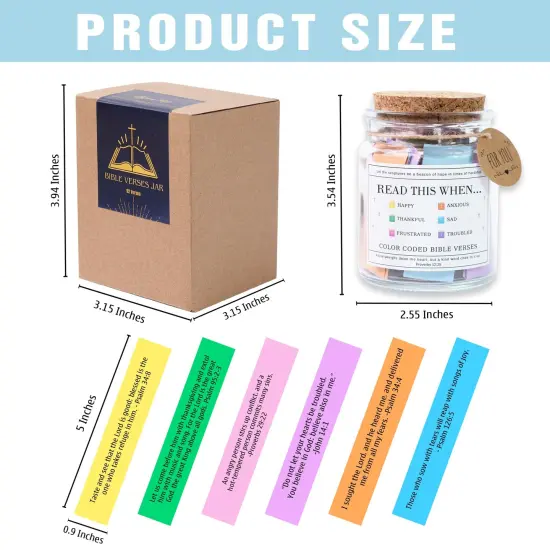 Bible Verse Jar, Mothers Day Gifts For Mom, Birthday Gifts For Women, Bible Jar, Easter Basket Stuffers, Graduation Gifts For Her, Christian Gifts For Mom, Gifts For Mom {2}