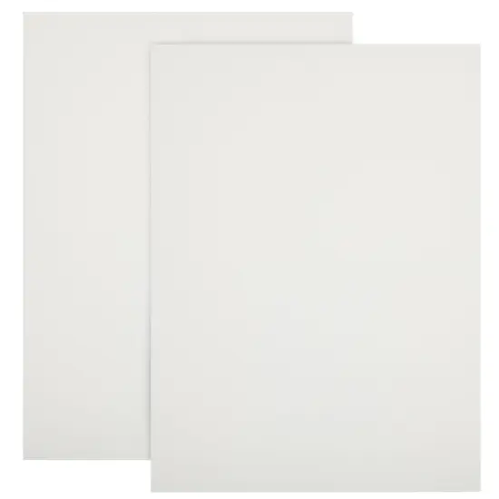 Stretched White 30x40 Canvas Boards for Painting for Artists, Acrylic, Oil Paints (2 Pack) {5}