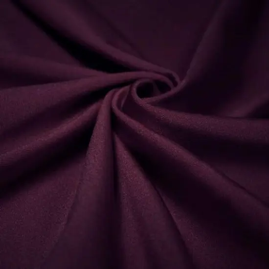 Shiny Nylon Spandex Fabric Aubergine {1}