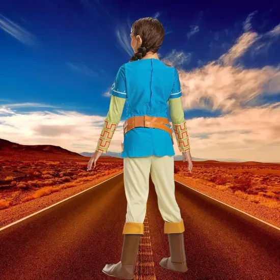 Link Breath of the Wild Deluxe Costume for Kids and Tweens {2}