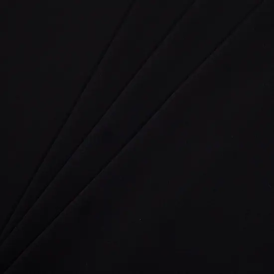 1 Yard Black Stretch Silk Georgette Heavy Fabric for Designer Clothing 42 inch Width {4}