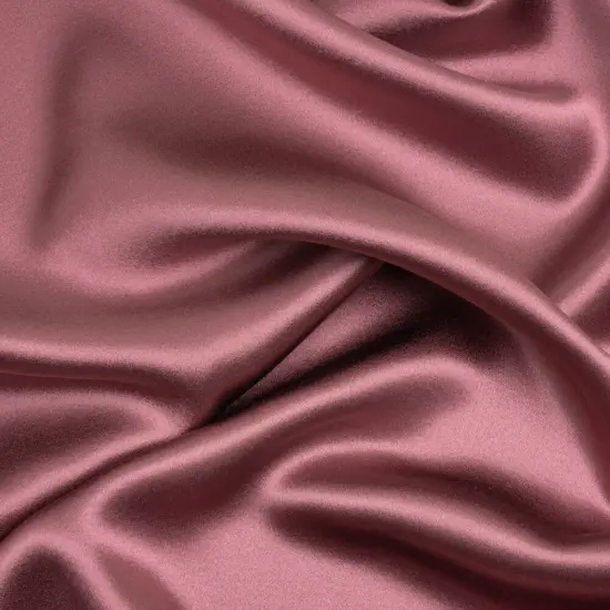 1 Yard Crushed Berry Silk Crepe Back Satin Soft Smooth Vibrant Sewing Fabric for Evening Dresses 44 inch Width {1}