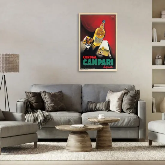 Stupell Industries Antique Compari Liquor Canvas By Marcello Nizzoli {2}