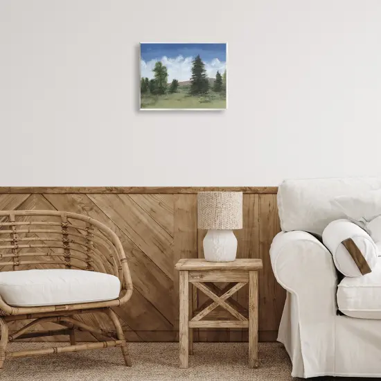 Stupell Industries Looming Trees Rural Landscape Wall Plaque By Michael Willett {2}