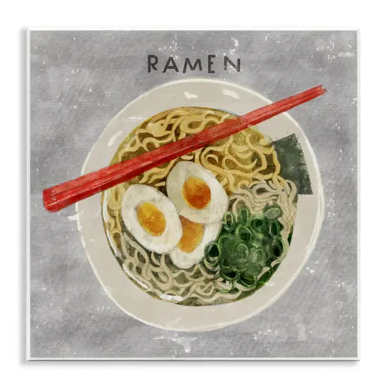 Stupell Industries Tasty Bowl of Ramen Wall Plaque By Juliet Rose Philips {1}