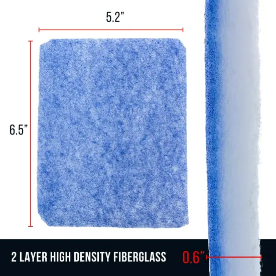 Master Airbrush Hobby Airbrush Spray Booth Filter Set, Fits Master B100 {3}