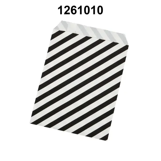 Diagonal Stripes Shopping Merchandise Bags 8 1/2" x 11" {3}