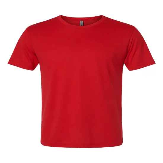 Next Level&reg; Triblend Classic Fit Crewneck Short Sleeve T-Shirt Red {2}