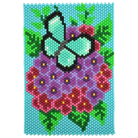 HerrschnersButterfly Hydrangeas Pony Bead Kit Multi {1}